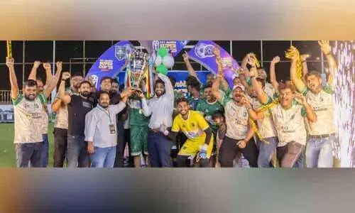 യാം​ബു റാ​സ്‌ അം​ബീ​ഷ​ൻ സൂ​പ്പ​ർ ക​പ്പ്; എ​ച്ച്.​എം.​ആ​ർ എ​വ​ർ​ഗ്രീ​ൻ എ​ഫ്.​സി ജേ​താ​ക്ക​ൾ