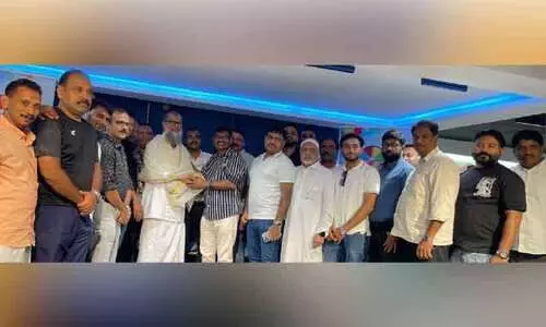 ബി​സ്‌​മി ബ​ഷീ​റി​ന് കൊ​ണ്ടോ​ട്ടി സെൻറ​ർ ജി​ദ്ദ സ്വീ​ക​ര​ണം നൽകി