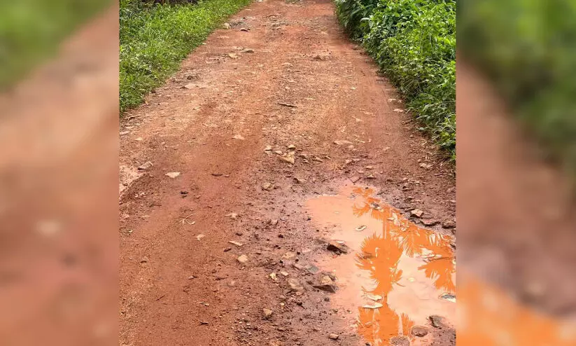 Locals,Protest,collapse,Kavattparamba-Kollayilthazham,Road, മടവൂർ, റോഡ് തകർന്നു Locals,Protest,collapse,Kavattparamba-Kollayilthazham,Road, മടവൂർ, റോഡ് തകർന്നു