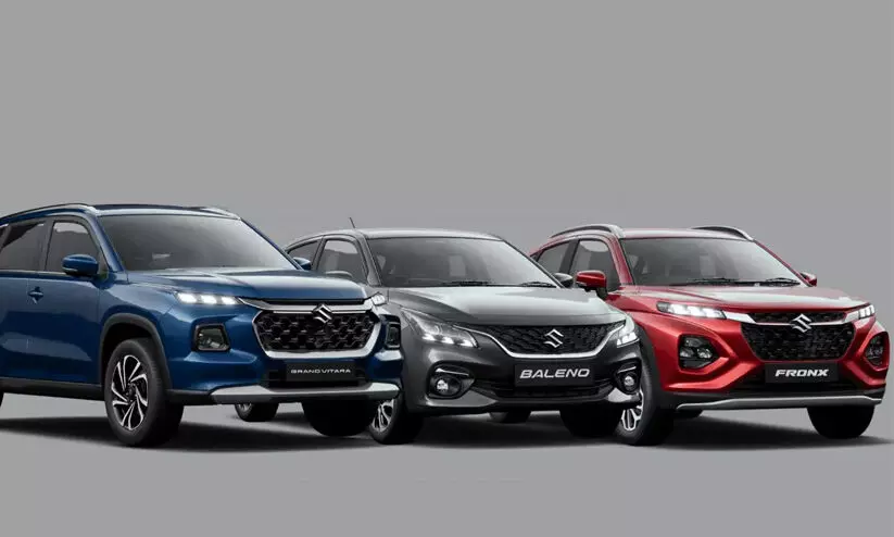 Maruti Suzuki Grand Vitara, Baleno, Fronx Maruti Suzuki Grand Vitara, Baleno, Fronx