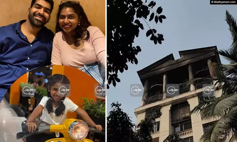 നവി മുംബൈയിൽ കെട്ടിടത്തിന് തീപിടിച്ച് നാല് മരണം; മരിച്ചവരിൽ മൂന്ന് പേർ മലയാളികൾ നവി മുംബൈയിൽ കെട്ടിടത്തിന് തീപിടിച്ച് നാല് മരണം; മരിച്ചവരിൽ മൂന്ന് പേർ മലയാളികൾ