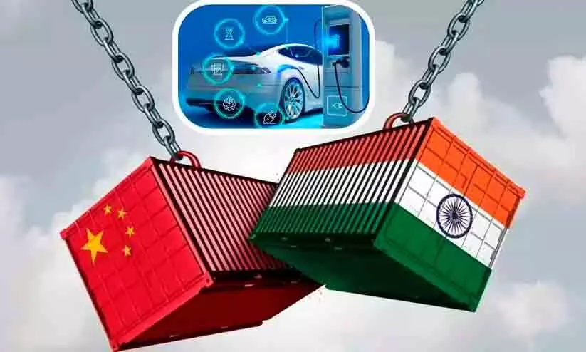 ഇ.വി വാഹനങ്ങൾക്കും ബാറ്ററികൾക്കും സബ്സിഡി; ഇന്ത്യക്കെതിരെ ഡബ്ല്യു.ടി.ഒയിൽ പരാതിയുമായി ചൈന ഇ.വി വാഹനങ്ങൾക്കും ബാറ്ററികൾക്കും സബ്സിഡി; ഇന്ത്യക്കെതിരെ ഡബ്ല്യു.ടി.ഒയിൽ പരാതിയുമായി ചൈന