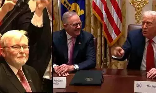 ‘എനിക്ക് തന്നെയും ഇഷ്ടമല്ല,’ ഓസ്ട്രേലിയൻ പ്രധാനമ​ന്ത്രി ആന്റണി ആൽബനീസുമായുള്ള ചർച്ചക്കിടെ പൊട്ടിത്തെറിച്ച് ട്രംപ്