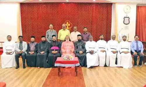 മാ​ർ തി​മോ​ത്തി​യോ​സ് എ​പ്പി​സ്കോ​പ്പ​ക്ക് സ്വീ​ക​ര​ണം