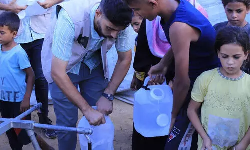 ഗസ്സയിൽ കിങ് സൽമാൻ റിലീഫ് ജലശുദ്ധീകരണ പദ്ധതി ആദ്യഘട്ടം ഉദ്ഘാടനം ചെയ്തു