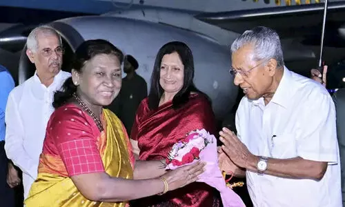 Droupadi Murmu in Sabarimala