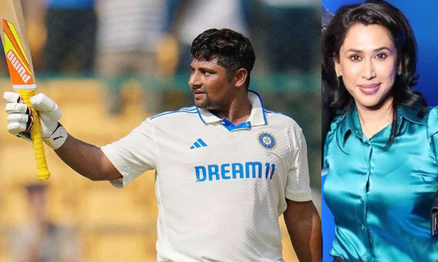 Sarfaraz Khan, Congress Leader Shama Mohamed