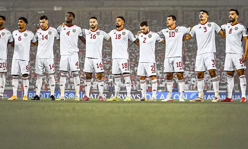 ലോകകപ്പ് യോഗ്യത; യു.എ.ഇ-ഇറാഖ് മത്സരം അബൂദബിയിൽ ലോകകപ്പ് യോഗ്യത; യു.എ.ഇ-ഇറാഖ് മത്സരം അബൂദബിയിൽ
