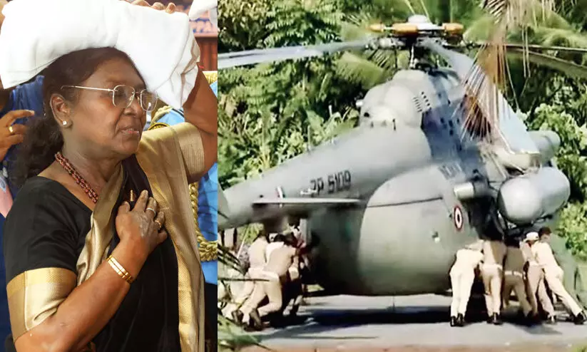 President Draupadi Murmu Sabarimala visit President Draupadi Murmu Sabarimala visit