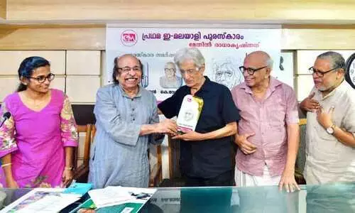 പു​ര​സ്കാ​ര തു​ക മ​ക​ൾ ജൂ​ണി​ന്റെ ഫൗ​ണ്ടേ​ഷ​നു ന​ൽ​കും -മേ​തി​ൽ രാ​ധാ​കൃ​ഷ്ണ​ൻ