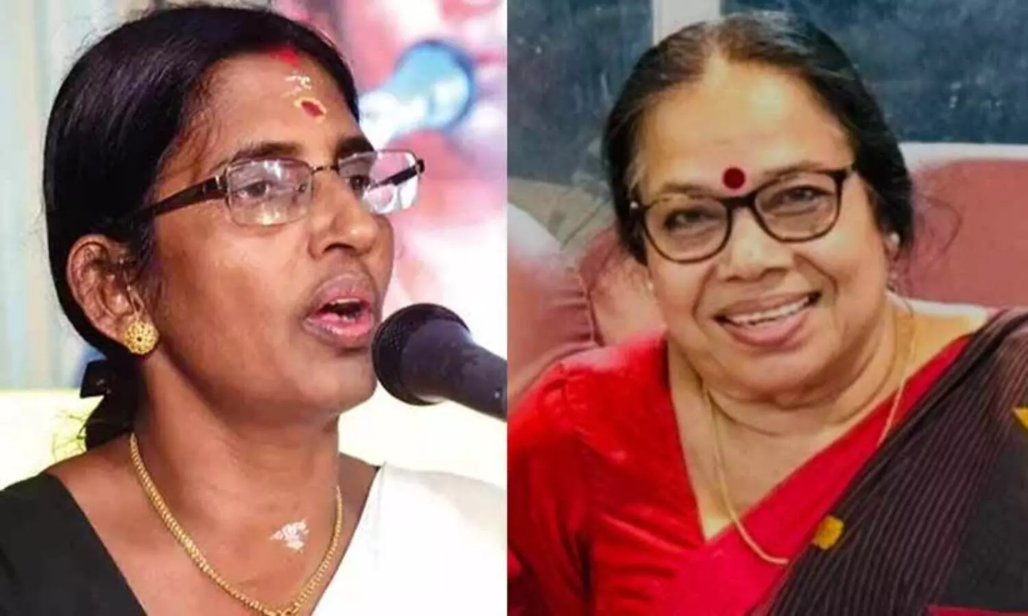 ടീച്ചർക്കെത്ര വയസ്സായി, ഒന്നു കുളിച്ചാ മതി ടീച്ചറെ..!; പി.കെ.ശ്രീമതിയെ അധിക്ഷേപിച്ച് കെ.പി.ശശികല