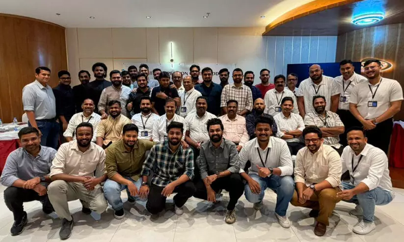 ജി​ദ്ദ ബി.​ആ​ർ.​സി ലോ​ഗോ പ്ര​കാ​ശ​നം