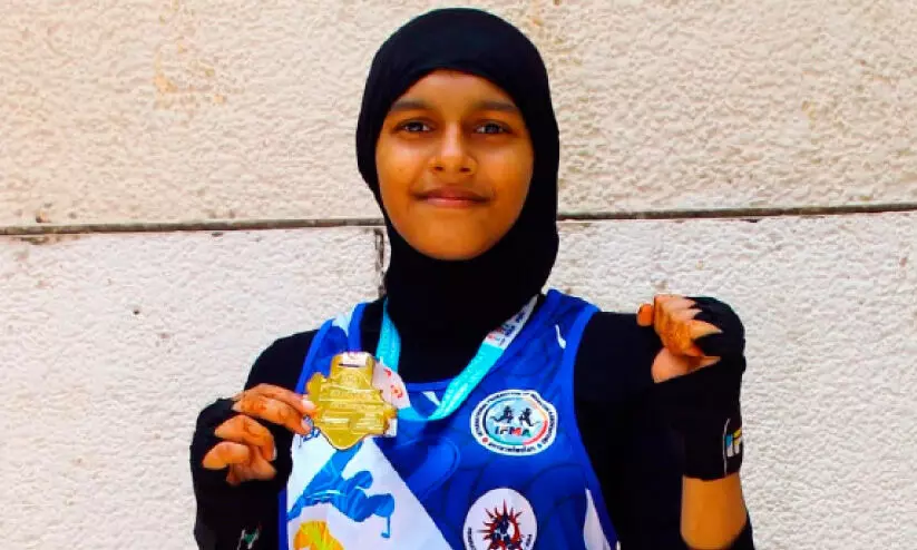 ഏഷ്യൻ യൂത്ത് ഗെയിംസ്; ഇടിക്കൂട്ടിൽ തീപാറിക്കാൻ മലപ്പുറം പെൺകരുത്തും ഏഷ്യൻ യൂത്ത് ഗെയിംസ്; ഇടിക്കൂട്ടിൽ തീപാറിക്കാൻ മലപ്പുറം പെൺകരുത്തും