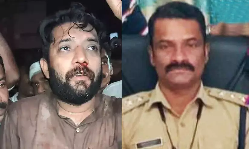 Shafi Parambil, CI Abhilash David Shafi Parambil, CI Abhilash David