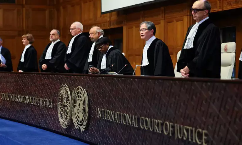 ഗസ്സക്കുവേണ്ട അടിസ്ഥാന ആവശ്യങ്ങൾ നിറവേറ്റണമെന്ന് ഇസ്രായേലിനോട് അന്താരാഷ്ട്ര നീതിന്യായ കോടതി ഗസ്സക്കുവേണ്ട അടിസ്ഥാന ആവശ്യങ്ങൾ നിറവേറ്റണമെന്ന് ഇസ്രായേലിനോട് അന്താരാഷ്ട്ര നീതിന്യായ കോടതി