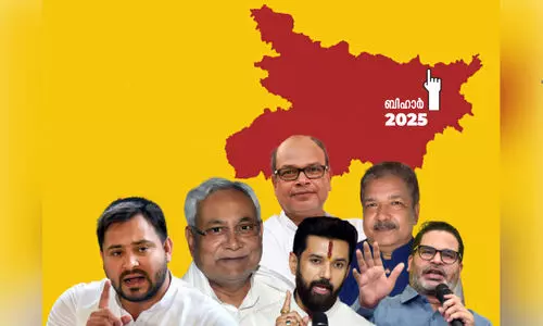 ബിഹാറിലെ സീറ്റ് വിഭജന തർക്കം പരിഹരിക്കാൻ ഗെഹ് ലോട്ട് -ലാലു ചർച്ച