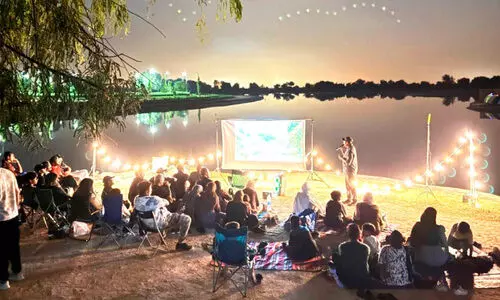 അ​ൽ ഖു​ദ്​​റ എ​ക്സ്പോ ലേ​ക്കി​ൽ ക്യാ​മ്പ്​ സം​ഘ​ടി​പ്പി​ച്ചു