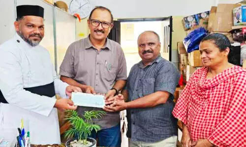 വെള്ളാർമല സ്കൂളിന് സ്നേഹോപഹാരവുമായി നല്ല ശമര്യാക്കാർ