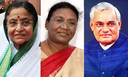 droupadi Murmu, Pratibha Patil, ab vajpayee