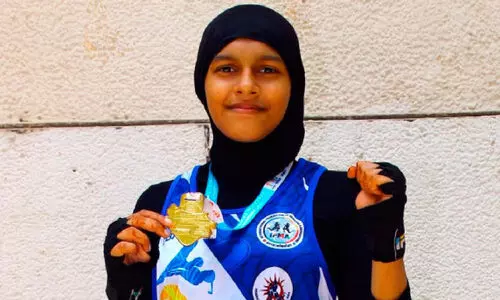 ഏഷ്യൻ യൂത്ത് ഗെയിംസ്; ഇടിക്കൂട്ടിൽ തീപാറിക്കാൻ മലപ്പുറം പെൺകരുത്തും ഏഷ്യൻ യൂത്ത് ഗെയിംസ്; ഇടിക്കൂട്ടിൽ തീപാറിക്കാൻ മലപ്പുറം പെൺകരുത്തും