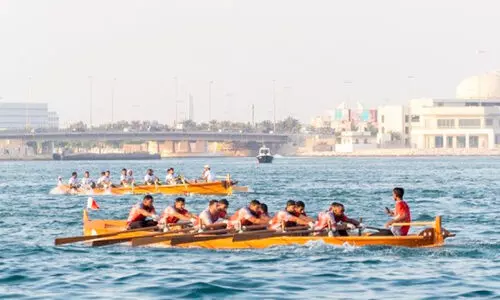 പാ​ര​മ്പ​ര്യ വ​ള്ളം​ക​ളി മ​ത്സ​രം; ഒ​മാ​ന്‍റെ ‘ബ​ലാ​റ​ബി’​ന് കി​രീ​ടം, ബ​ഹ്‌​റൈ​ന്റെ ‘ഇ​സാ​ർ 1’ ര​ണ്ടാം സ്ഥാ​ന​ത്ത്