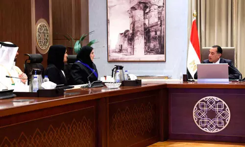 ഈ​ജി​പ്ത് പ്ര​ധാ​ന​മ​ന്ത്രിയുമായി കൂ​ടി​ക്കാ​ഴ്ച ന​ട​ത്തി