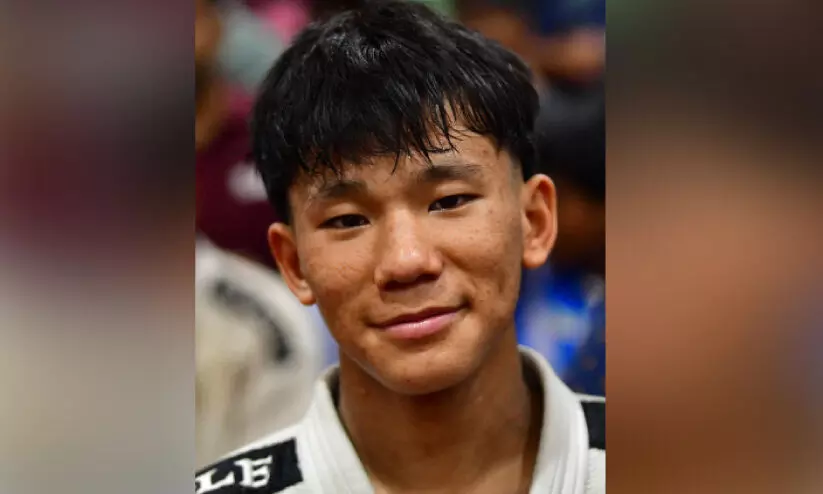 വടക്കുകിഴക്കൻ വീരൻ; ജൂ​ഡോ​യി​ൽ നേ​ട്ടം ആ​വ​ർ​ത്തി​ച്ച്​ അ​രു​ണാ​ച​ലു​കാ​ര​ൻ കി​പാ ചി​ങ്പ​