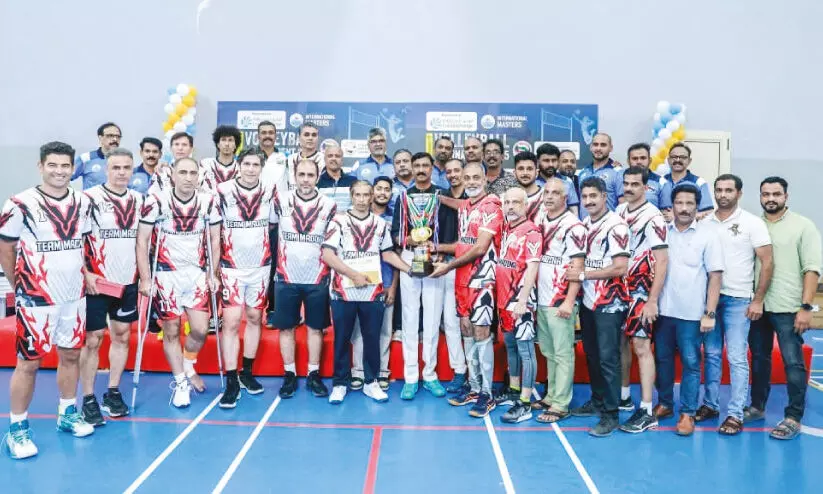 ഇന്റർനാഷനൽ മാസ്റ്റേഴ്സ് വോളി: ടീം മദീന ജേതാക്കൾ ഇന്റർനാഷനൽ മാസ്റ്റേഴ്സ് വോളി: ടീം മദീന ജേതാക്കൾ