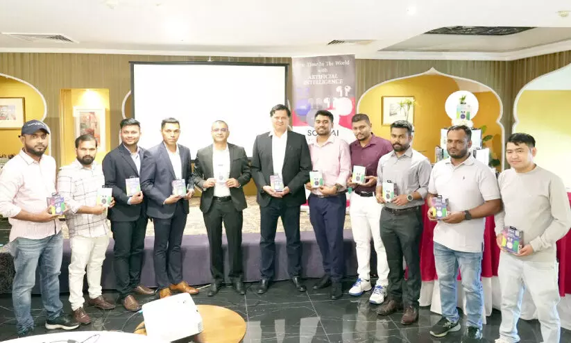 ‘സോ​ൾ-​എ.​ഐ ഇ​യ​ർ​ഫോ​ൺ പു​റ​ത്തി​റ​ക്കി ടെ​ക്മാ​ർ​ട്ട്