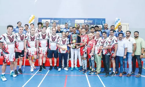 ഇന്‍റർനാഷനൽ മാസ്റ്റേഴ്സ് വോളി: ടീം മദീന ജേതാക്കൾ