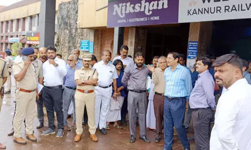 അമൃത് ഭാരത് പദ്ധതി; കണ്ണൂരിലെ പ്രവൃത്തി പുരോഗമിക്കുന്നു