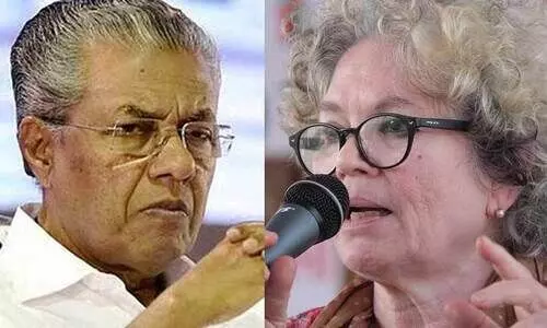 കാലം കാത്തിരിക്കയാണ്, കമ്യൂണിസത്തിന് ഹിന്ദുത്വയിലുണ്ടാവുന്ന പി.എംശ്രീ കുട്ടികൾക്കായി; രൂക്ഷമായി പരിഹസിച്ച് സാറാ ജോസഫ്