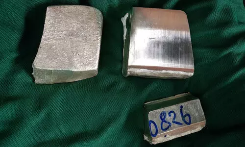 രേഖകളില്ലാതെ വെള്ളിക്കട്ട കടത്തി; നാലു ലക്ഷം പിഴയിട്ടു