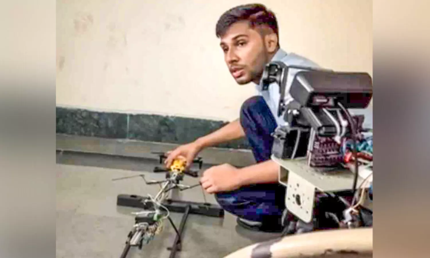 പ്രതിരോധ മേഖലക്ക് മുഹമ്മദ് അൻസിലിന്റെ ആന്റി ഡ്രോൺ വഴികാട്ടും