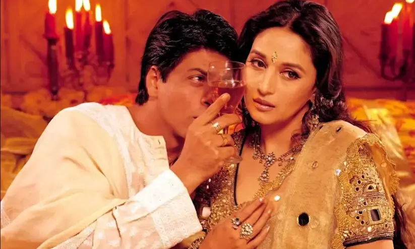 Shah Rukh Khan and Madhuri Dixit Shah Rukh Khan and Madhuri Dixit