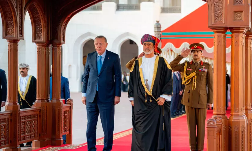 ഒമാൻ-തുർക്കിയ ചർച്ച; തുർക്കിയ, ഒമാൻ പൗരന്മാർക്ക് വിസ ഒഴിവാക്കി ഒമാൻ-തുർക്കിയ ചർച്ച; തുർക്കിയ, ഒമാൻ പൗരന്മാർക്ക് വിസ ഒഴിവാക്കി