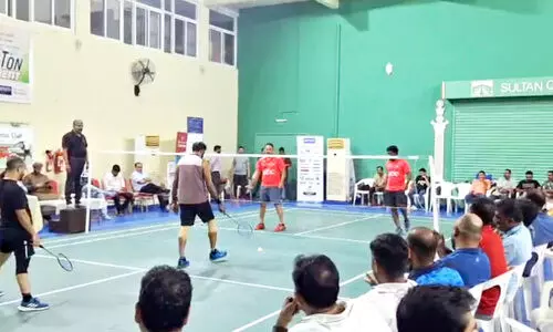 ഐ.​എ​സ്‌.​സി ബാ​ഡ്മി​ന്റ​ൺ ടൂ​ർ​ണ​മെ​ന്റി​ന് സ​ലാ​ല​യി​ൽ തു​ട​ക്കം