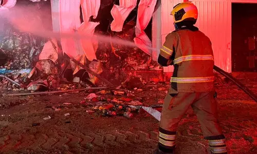 അ​ൽ​റാ​യി​യി​ൽ വാ​ഹ​ന വ​ർ​ക്ക് ഷോ​പ്പി​ൽ തീ​പി​ടി​ത്തം