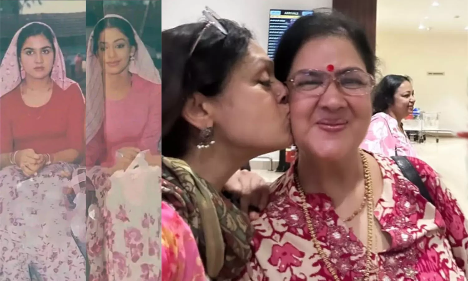 അവളിപ്പോഴും പഴയ തമാശക്കാരിയായ പൊടി തന്നെ; ഉർവശിയുടെ കവിളിൽ ചുംബിക്കുന്ന ചിത്രം പങ്കുവെച്ച് ശോഭന