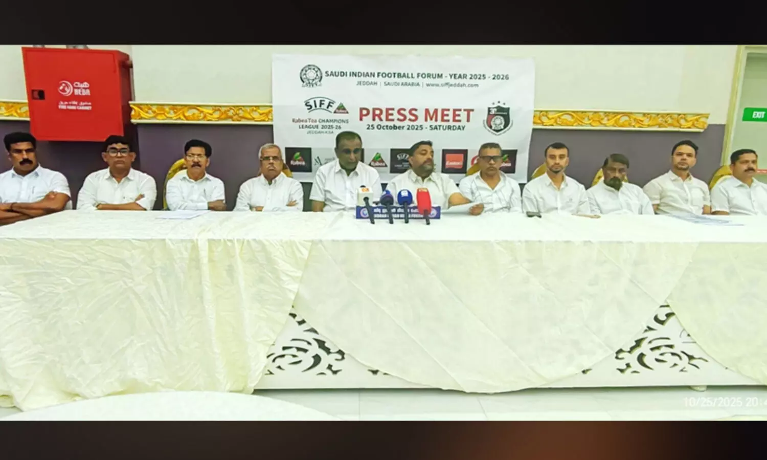 ജിദ്ദയിൽ വീണ്ടും ഫുട്ബാൾ ആരവം: 30-ാം വാർഷിക തിളക്കത്തിൽ 21-ാമത് സിഫ് ചാമ്പ്യൻസ് കിക്കോഫ് നവംബർ ഏഴിന്