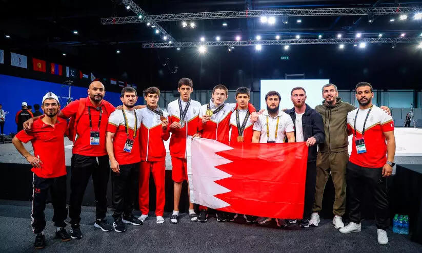 ഏഷ്യൻ യൂത്ത് ഗെയിംസ്; മിക്സഡ് മാർഷ്യൽ ആർട്സിൽ ബഹ്റൈന് മൂന്ന് സ്വർണം ഏഷ്യൻ യൂത്ത് ഗെയിംസ്; മിക്സഡ് മാർഷ്യൽ ആർട്സിൽ ബഹ്റൈന് മൂന്ന് സ്വർണം