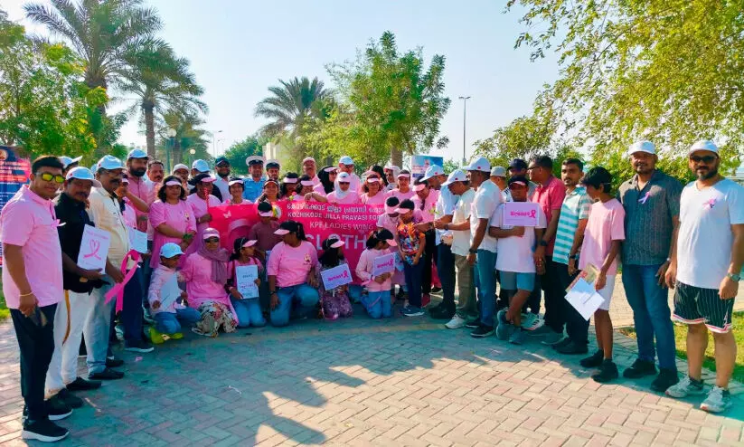 സൈക്ലത്തോൺ സംഘടിപ്പിച്ച് കെ.പി.എഫ് ലേഡീസ് വിങ് സൈക്ലത്തോൺ സംഘടിപ്പിച്ച് കെ.പി.എഫ് ലേഡീസ് വിങ്