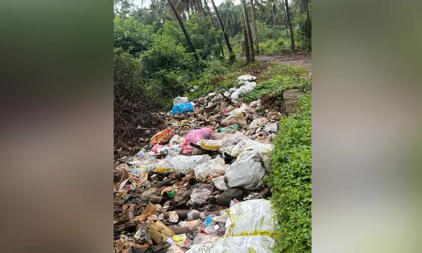 ജലാശയങ്ങളിലേക്ക് മാലിന്യം തള്ളൽ തുടരുന്നു; നടപടിയില്ല ജലാശയങ്ങളിലേക്ക് മാലിന്യം തള്ളൽ തുടരുന്നു; നടപടിയില്ല
