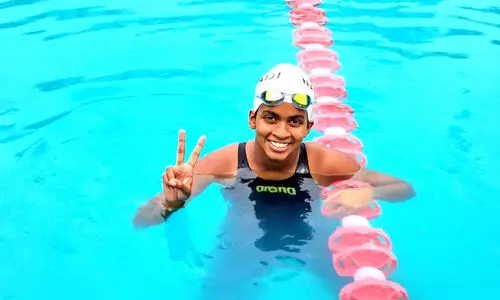 അ​ക്വാ​ട്ടി​ക്; ഹാ​ട്രി​ക് സ്വ​ർ​ണം