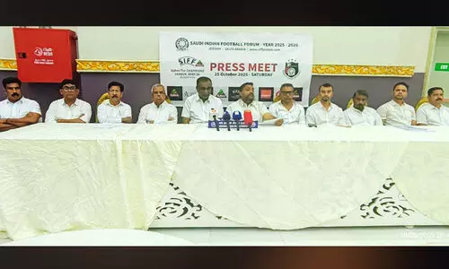 ജിദ്ദയിൽ വീണ്ടും ഫുട്ബാൾ ആരവം: 30-ാം വാർഷിക തിളക്കത്തിൽ 21-ാമത് സിഫ് ചാമ്പ്യൻസ് കിക്കോഫ് നവംബർ ഏഴിന് ജിദ്ദയിൽ വീണ്ടും ഫുട്ബാൾ ആരവം: 30-ാം വാർഷിക തിളക്കത്തിൽ 21-ാമത് സിഫ് ചാമ്പ്യൻസ് കിക്കോഫ് നവംബർ ഏഴിന്