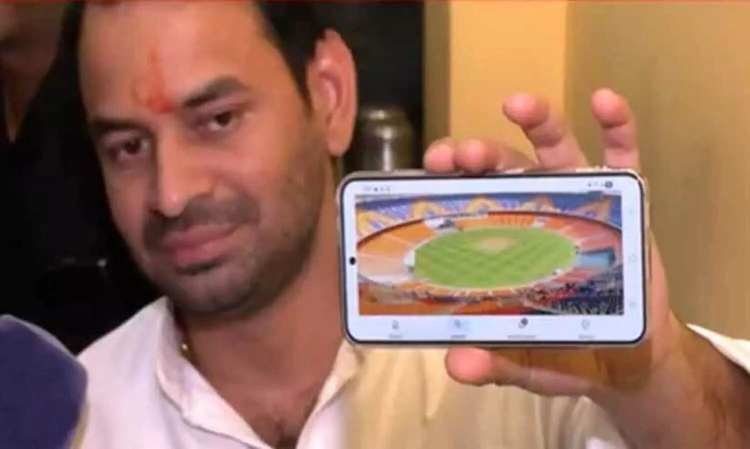 Mahua,Cricket Stadium,India-Pakistan Match,Election Promise,Political Showpiece, തേജ് പ്രതാപ് യാദവ്, മഹുവ, ബിഹാർ, തെരഞ്ഞെടുപ്പ്