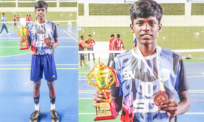 ദേശീയ വോളി; ശ്രീഹരി കേരളത്തെ പ്രതിനിധീകരിക്കും