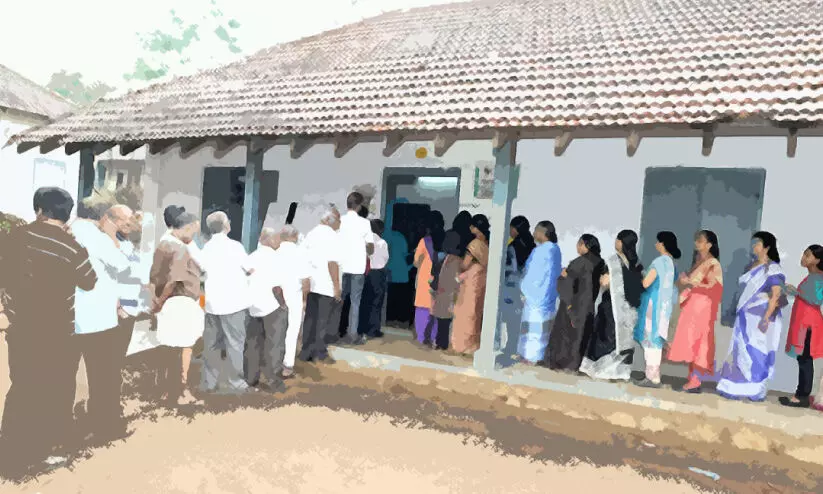 വോട്ടുചെയ്യാൻ 26,47,066 പേർ വോട്ടുചെയ്യാൻ 26,47,066 പേർ