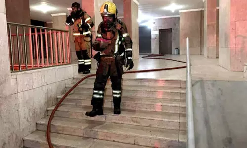 ഹ​വ​ല്ലി​യി​ൽ കെ​ട്ടി​ട​ത്തി​ൽ തീ​പി​ടി​ത്തം