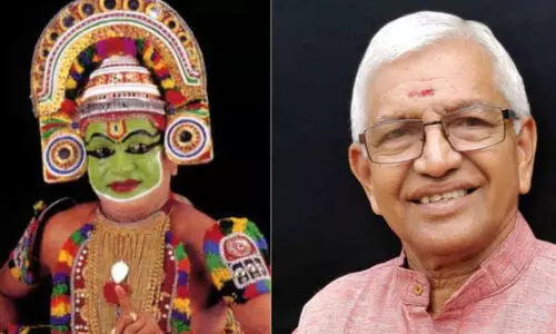 ക​ലാ​മ​ണ്ഡ​ലം പ്ര​ഭാ​ക​ര​ൻ 80ന്റെ ​നി​റ​വി​ൽ